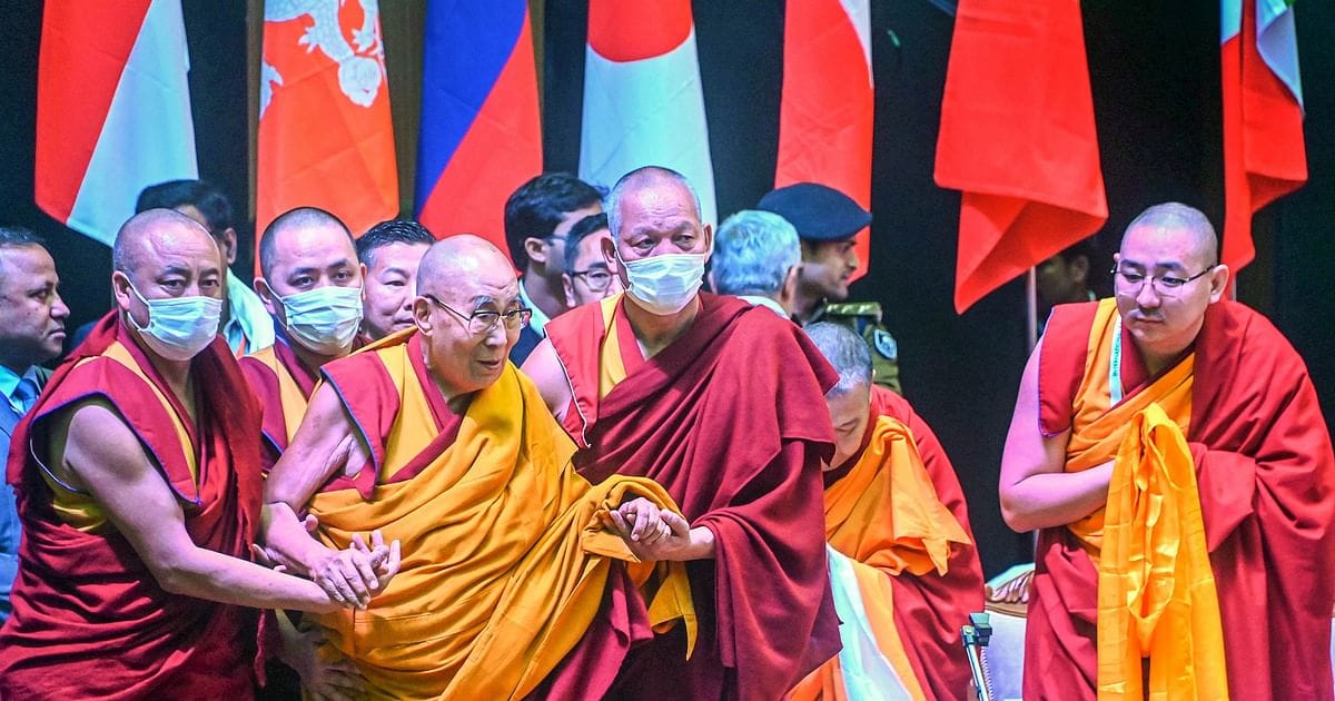 Dalai Lama inaugurates International Sangha Forum in Bodh Gaya  Read more at: https://www.deccanherald.com/india/bihar/dalai-lama-inaugurates-international-sangha-forum-in-bodh-gaya-2819104